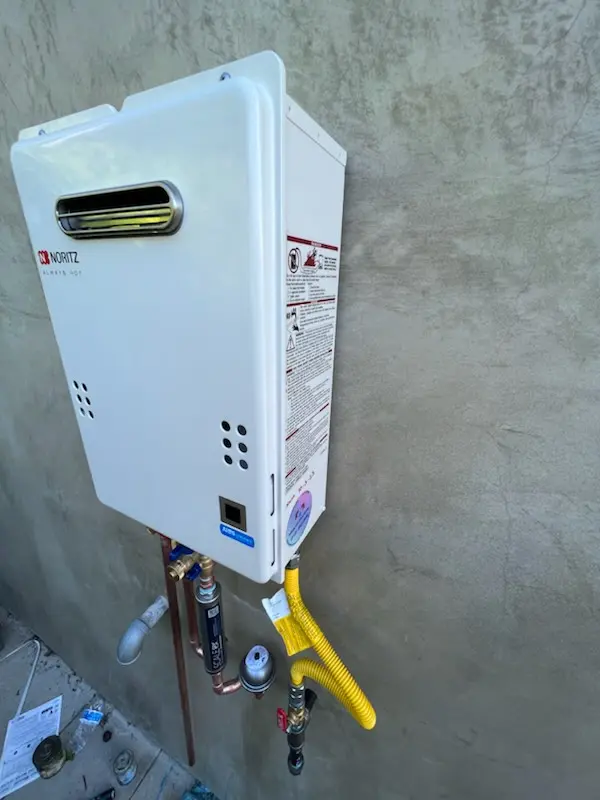 Tankless water heater installation for Potomac Mills homes